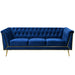 Mariano Furniture - HZ1926 Velvet Sofa in Navy Blue - BM-HZ1926-BLUE-S - GreatFurnitureDeal