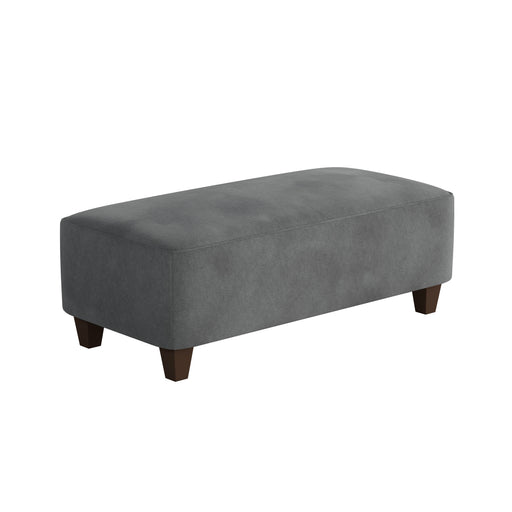 Southern Home Furnishings - Bella Asphalt Cocktail Ottoman in Grey - 1100-C Bella Asphalt-MTO - GreatFurnitureDeal