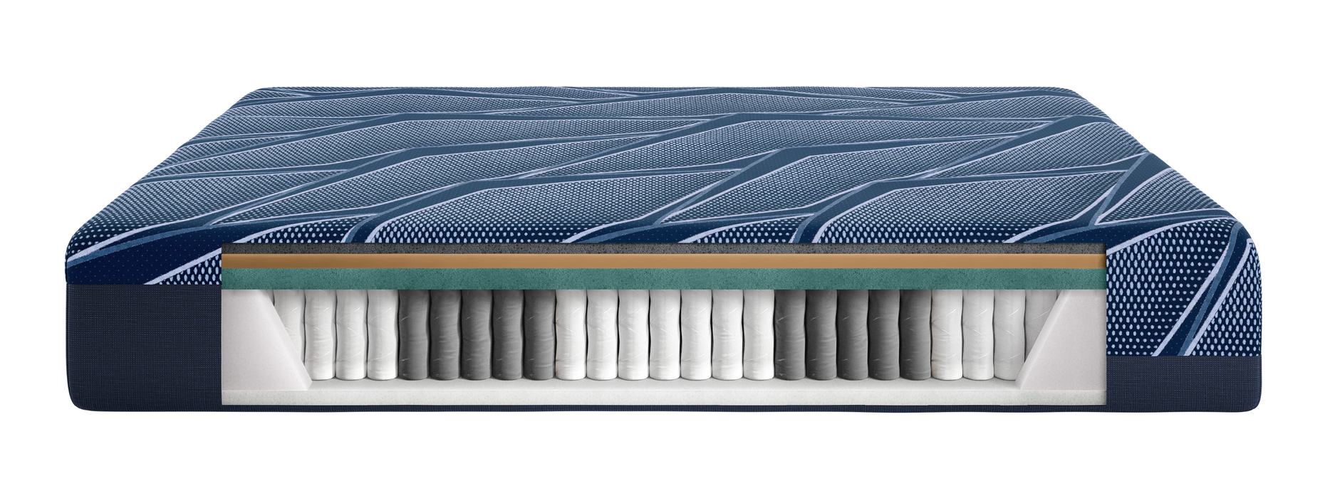 Serta Mattress - iSeries® NXG™ 2500 Hybrid Plush Cal King Mattress Set - IS25 NXG 2500HY PL ZC - CAL KING SET - GreatFurnitureDeal