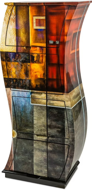 AICO Furniture - Illusions Wavy Chest with Drawers - FS-ILUSN-011 - Clearance - GreatFurnitureDeal