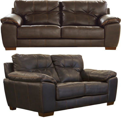 Jackson Furniture - Hudson 2 Piece Sofa Set in Chocolate - 4396-03-02-CHOCOLATE - GreatFurnitureDeal