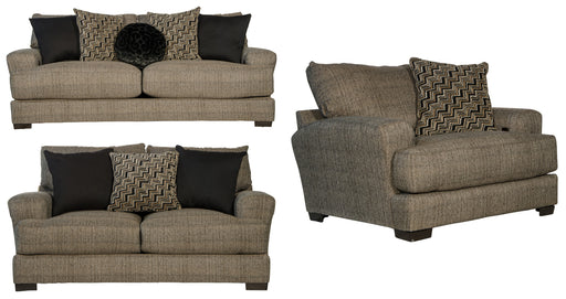 Jackson Furniture - Ava 3 Piece Living Room Set in Pepper - 4498-03-01-10-PEPPER - GreatFurnitureDeal