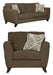 Jackson Furniture - Alyssa 2 Piece Sofa Set in Latte - 4215-SC-LATTE-2SET - GreatFurnitureDeal