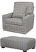Jackson Furniture - Newberg 2 Piece Chair and Ottoman Set in Platinum - 442103-CO-PLATINUM - GreatFurnitureDeal