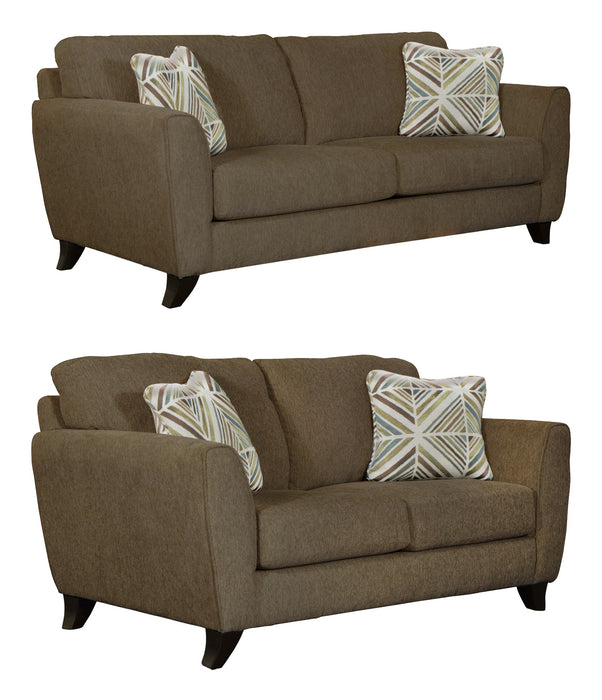 Jackson Furniture - Alyssa 2 Piece Sofa Set in Latte - 4215-SL-LATTE-2SET - GreatFurnitureDeal