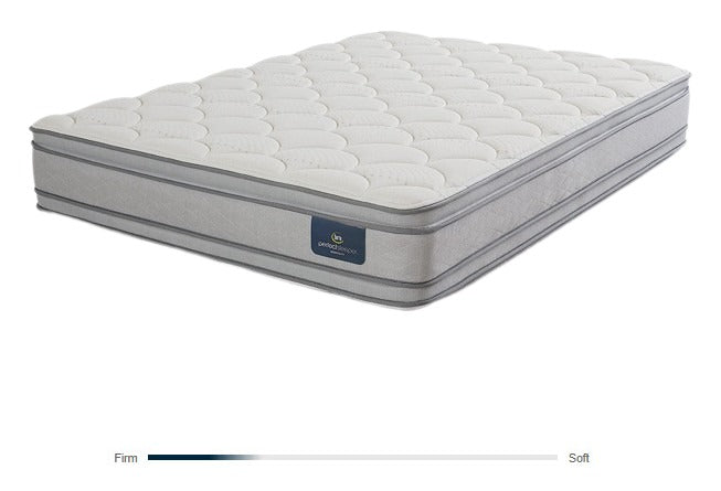 Serta Mattress - Signature Suite Hotel One Sided 13.5" Euro Top Queen Mattress - Signature Suite X-EURO-TOP-QUEEN - GreatFurnitureDeal