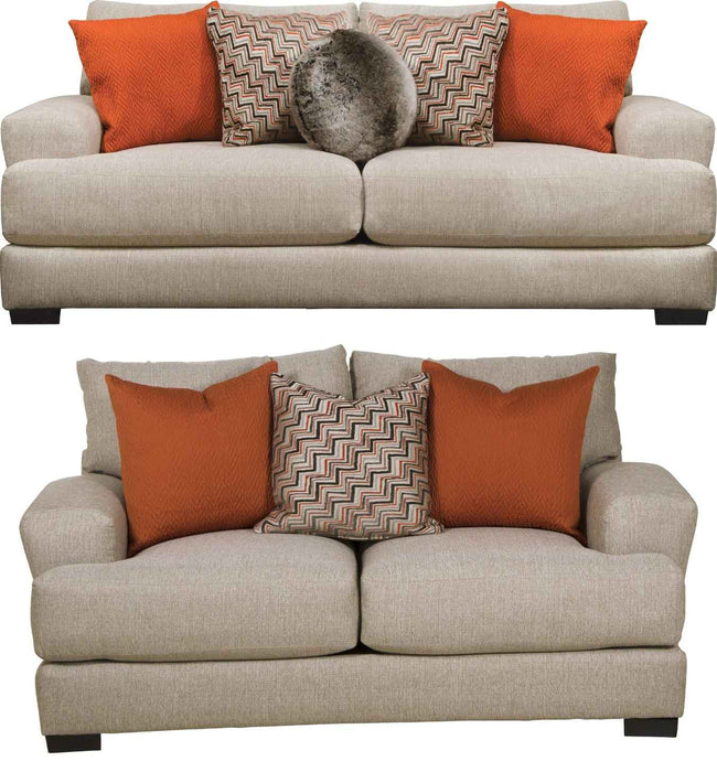 Jackson Furniture - Ava 2 Piece Sofa Set in Cashew - 4498-03-02-CASHEW - GreatFurnitureDeal