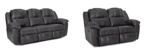 Franklin Furniture - Castello 2 Piece Reclining Sofa Set in Outlier Shadow - 69242-69223-SHADOW