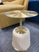 American Eagle Furniture - ET-W9304 Cream End Table - ET-W9304-CRM - GreatFurnitureDeal