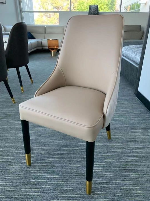 American Eagle Furniture - H9901 Light Tan and Ivory Dining Chair (Set of 2) - CK-H9901 - GreatFurnitureDeal