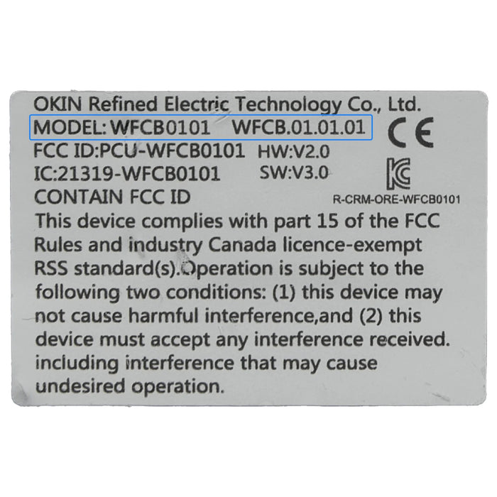 OKIN Replacement WFCB0101 Wifi Voice Control Box for Adjustable Bed - Okin-WFCB.01.01.01 - GreatFurnitureDeal