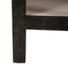 Bramble - Vannes Display Cabinet w/ Glass Shelves in Vintage Black w/ Putty Interior - 28221VGB-PUT--LDT - GreatFurnitureDeal