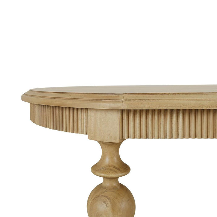 Bramble - Kraton Extension Dining Table 80" extends to 102" in Fruitwood - 28271FRW - GreatFurnitureDeal