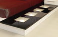 VIG Furniture - Impera Modern Black and White Lacquer Queen Walk-on Platform Bed - VGWCIMPERA-Q - GreatFurnitureDeal