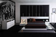 VIG Furniture - Impera Modern Black and White Lacquer California King Walk-on Platform Bed - VGWCIMPERA-CK - GreatFurnitureDeal