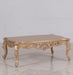 European Furniture - Imperial Palace Luxury Coffee Table in Dark Champagne - Antique White and Antique Dark Copper - 32006-CT - GreatFurnitureDeal