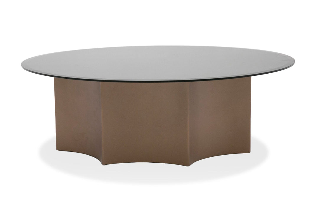 VIG Furniture - Modrest Ingram Modern Low Round Coffee Table - VGOD-LZ-276C-L-CT - GreatFurnitureDeal