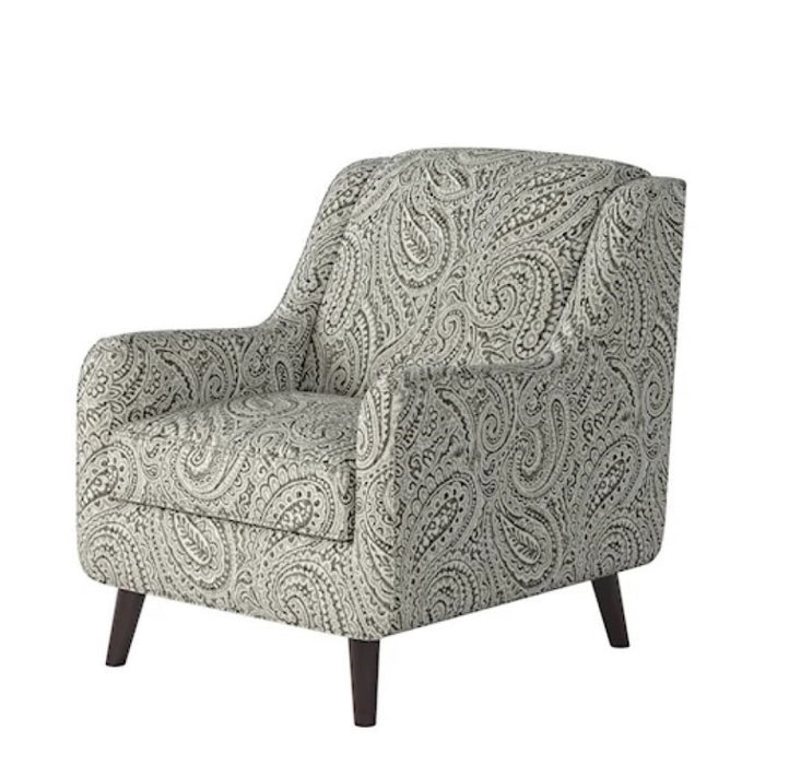 Southern Home Furnishings - Regency Accent Chair in Grey - 240-C Regency Iron - GreatFurnitureDeal