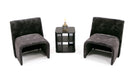 VIG Furniture - Modrest Modern Jarvis Accent Dark Grey Fabric Chair - VGBN-EC-258-DG-CH - GreatFurnitureDeal