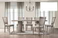Mariano Furniture - Jessica 7 Piece Rectangular Dining Table Set in Natural - BM-JESSRT7 - GreatFurnitureDeal