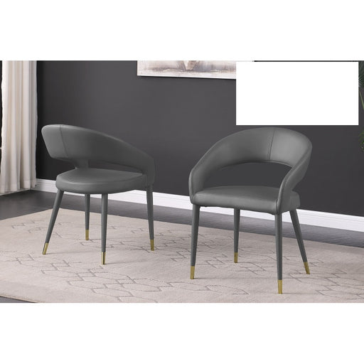 Mariano Furniture - JL021 Dining Chair in Grey (Set of 2) - BM-JL021-G - GreatFurnitureDeal