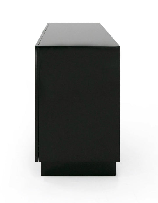 VIG Furniture - Modrest Jonah Modern Black and Gold Buffet - VGVC-G2199-BLK