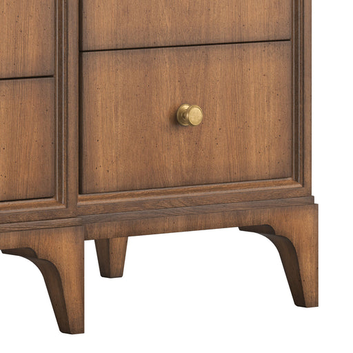 ART Furniture - Harbor Dresser with Mirror in Lakeside Sepia - 338130-338121-2731 - GreatFurnitureDeal
