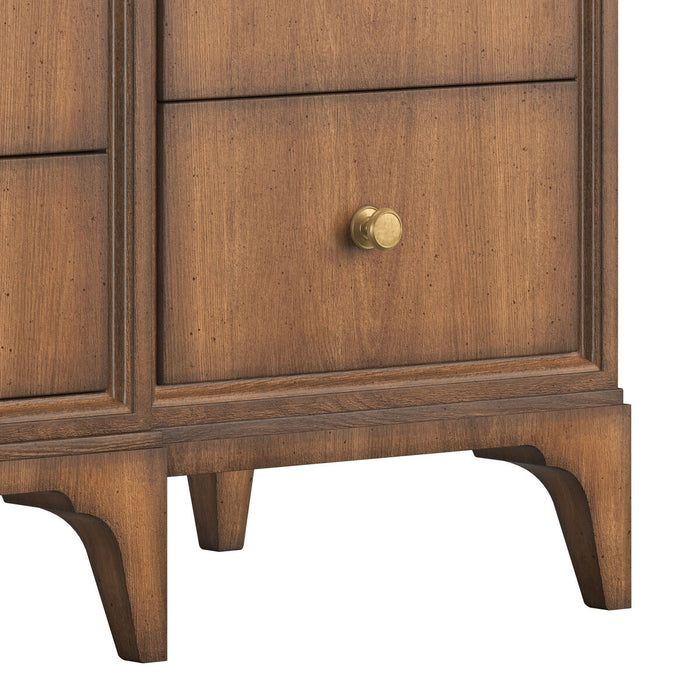 ART Furniture - Harbor Dresser with Mirror in Lakeside Sepia - 338130-338121-2731 - GreatFurnitureDeal