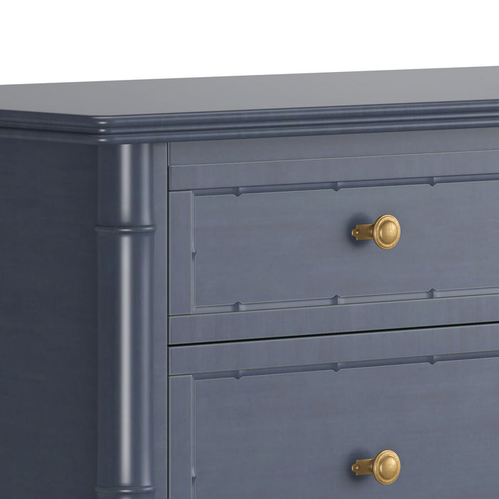 ART Furniture - Harbor Bachelors Chest in Navy Masterpiece - 338158-2721 - GreatFurnitureDeal