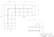 VIG Furniture - Divani Casa Citadel Modern White Eco-Leather Sectional Sofa w/ Audio System - VGKNK8482-ECO-WHT - GreatFurnitureDeal