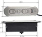 Ashley Furniture - Flexsteel - Power Headrest & Power Recline Replacement Button Control with USB - GreatFurnitureDeal