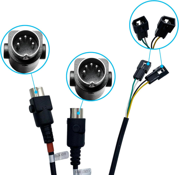 Franklin Furniture Lift Chair Replacement Remote Hand Control with Massage, Lift Power Headrest and Heat - KDH129-002 - GreatFurnitureDeal