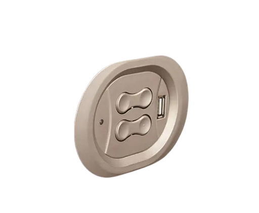 Ashley Furniture - Flexsteel - Standard 5 Button - Power Headrest & Power Recline Replacement Button Control with USB - KDH166-003 - GreatFurnitureDeal