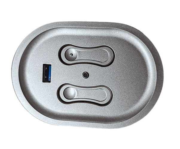 Ashley Furniture - Flexsteel - Standard 5 Button - Power Headrest & Power Recline Replacement Button Control with USB - KDH240-002 - GreatFurnitureDeal