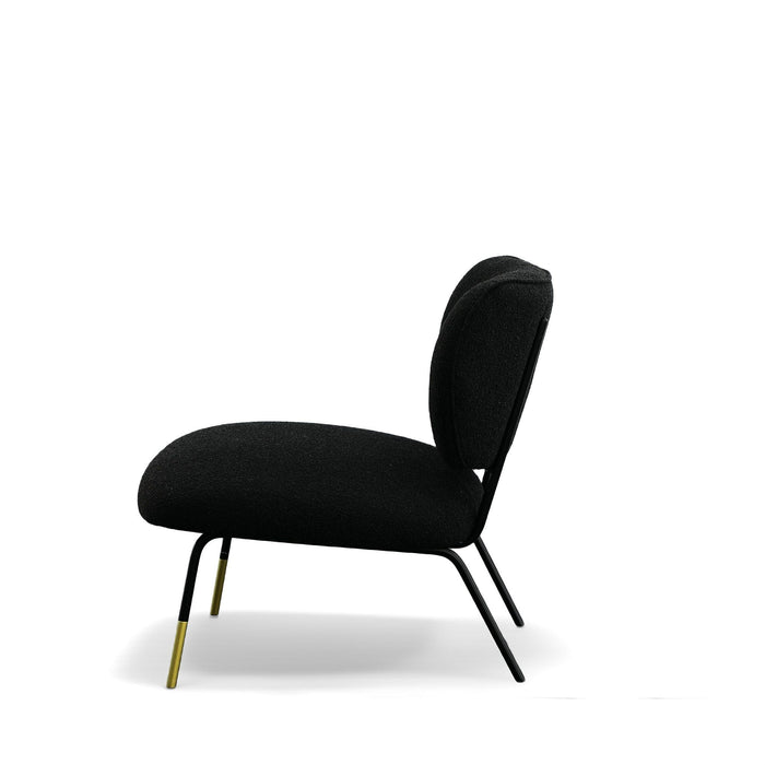 VIG Furniture - Modrest Kendall Modern Black Fabric Accent Chair - VGOD-ZW-21053-CH - GreatFurnitureDeal