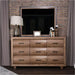 AICO Furniture - Brooklyn Walk Dresser in Burnt Umber - KI-BRKW050-408N - GreatFurnitureDeal