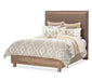 AICO Furniture - Hudson Ferry Queen Diamond-Quilted Tufted Panel Bed in Driftwood - KI-HUDF012QNB-216 - GreatFurnitureDeal