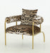 VIG Furniture - Modrest Kola Gold Zebra Print Accent Chair - VGODZW-21051-GOLD-CH - GreatFurnitureDeal