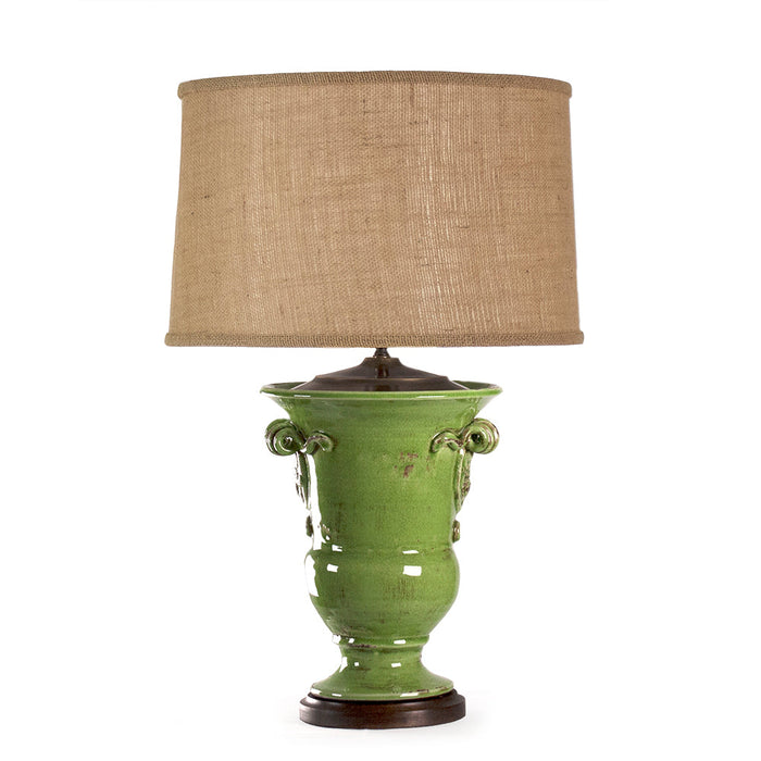 Zentique - Green Pottery Lamp - L8171 Green