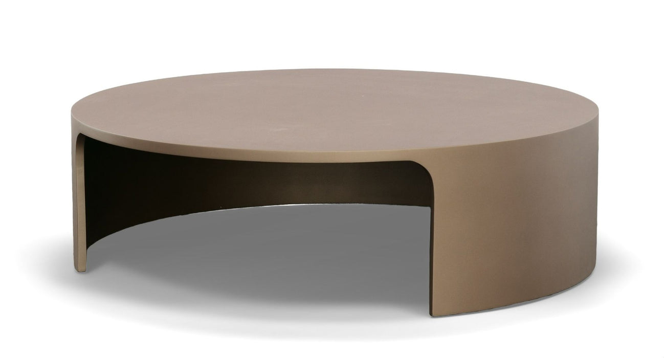 VIG Furniture - Modrest Laura Modern Round Large Coffee Table - VGOD-LZ-280C-L-CT - GreatFurnitureDeal