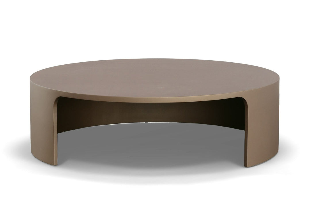 VIG Furniture - Modrest Laura Modern Round High Coffee Table - VGOD-LZ-280C-H-CT - GreatFurnitureDeal