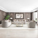 AICO Furniture - Ariana Cocktail Table Gold - LFR-ARNA201-806 - GreatFurnitureDeal