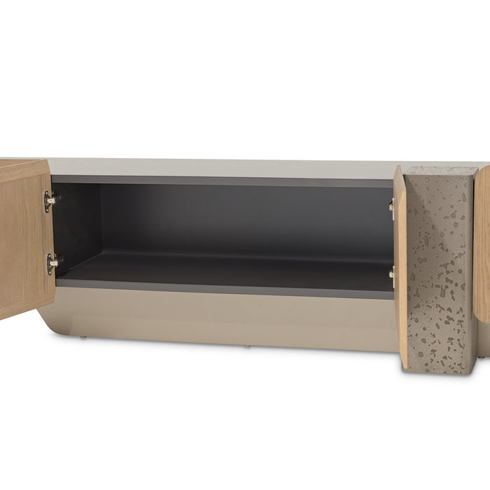 AICO Furniture - Bristol Point Media Cabinet in Saddle Brown - LFR-BSTL081-226 - GreatFurnitureDeal