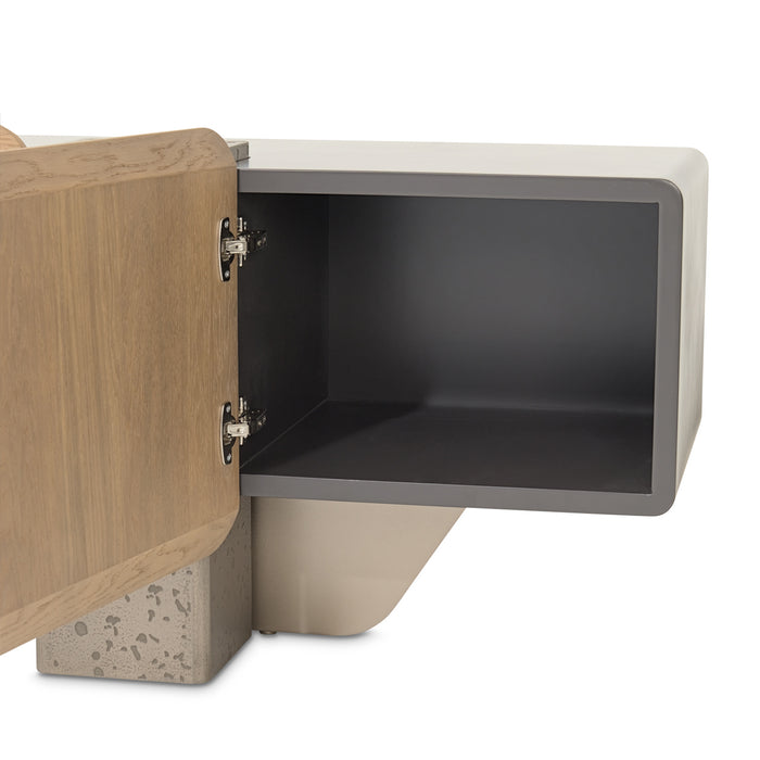 AICO Furniture - Bristol Point Media Cabinet in Saddle Brown - LFR-BSTL081-226 - GreatFurnitureDeal