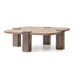 AICO Furniture - Bristol Point Cocktail Table Large in Saddle Brown - LFR-BSTL201-226 - GreatFurnitureDeal