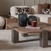 AICO Furniture - Bristol Point Cocktail Table Large in Saddle Brown - LFR-BSTL201-226 - GreatFurnitureDeal