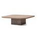 AICO Furniture - Bristol Cocktail Table Medium in Saddle Brown - LFR-BSTL204-226 - GreatFurnitureDeal