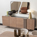 AICO Furniture - Bristol Point Console Table in Saddle Brown - LFR-BSTL223-226 - GreatFurnitureDeal