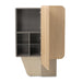 AICO Furniture - Bristol Point Bar Cabinet in Saddle Brown - LFR-BSTL500-226 - GreatFurnitureDeal