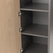 AICO Furniture - Bristol Point Bar Cabinet in Saddle Brown - LFR-BSTL500-226 - GreatFurnitureDeal